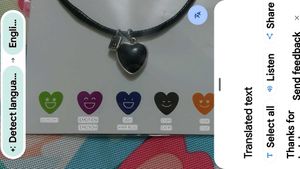 Colour Changing Mood Stone Choker Necklace