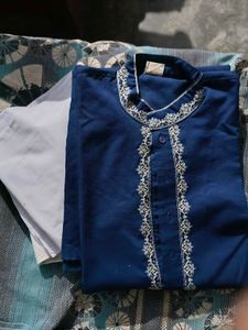Elegant Blue Kurta Set