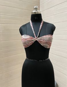 H&M Imported Printed Bikini Top