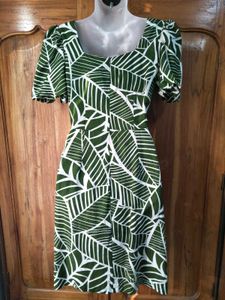 Tropical Print Dress