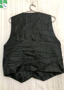 Black Formal Waistcoat
