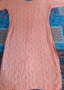 Pink Printed Kurti For Women 💖