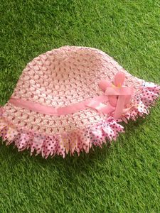 Cute Pink Baby Hat
