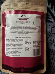 Alps Goodness Hibiscus And Methi Powder