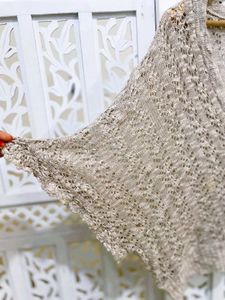Boho Chic Elegant Lace Knit Cardigan C
