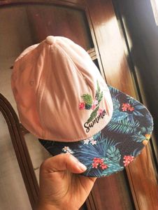 Floral Sun Cap