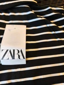 Zara Striped Long Sleeve Top