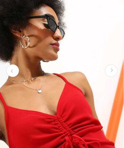 Red Sleeveless Body Dress / One Piece