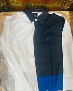 A|X Armani Exchange Color Block Shirt