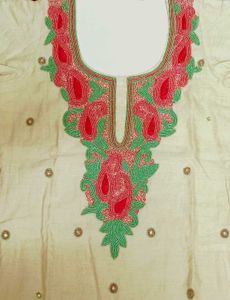 Embroidery Kurta with Beads Work