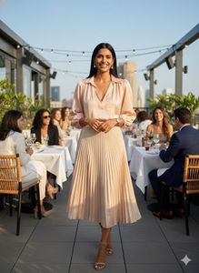 ✨ Thrift Alert: Zara Blush Lumina Tunic! 🌸