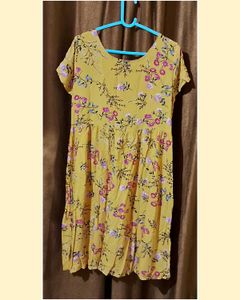Floral Dress Size 44 Inches
