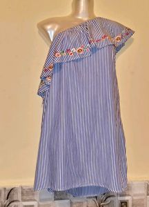 Size M/L 🎁Buy 2 Get 1 Free🎁One-Shoulder Dress