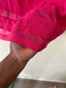 Hot Pink Blouse