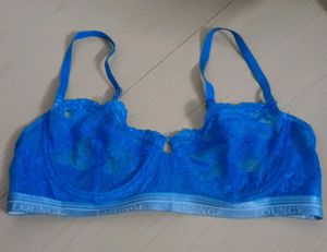 Sky Blue Net Bra
