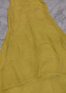 Long Yellow Chiffon Dress✨