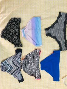 Bundle of 6 Branded Mix Bikini Bottoms
