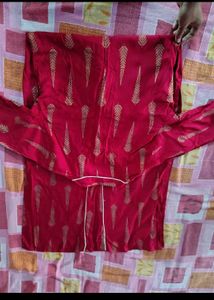 Anouk Cotton Kurta Plazzo Set + One More Kuraset