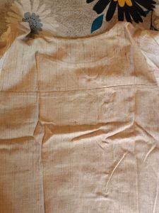 Floral Embroidered Striped Kurti