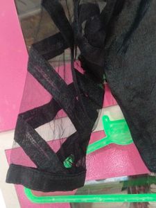Elegant Black Saree Blouse