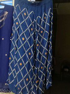 Elegant Navy Blue Kurta Set