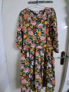 Multicolor Floral Patern. Heavy Material.