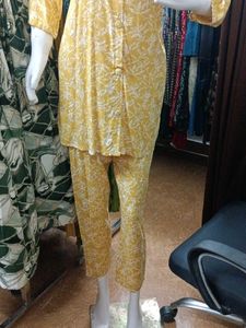 Foil Print Coord Set