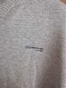 Grey V-Neck T-Shirt | XXL | 44