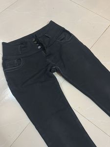 Black High Waist Jeans