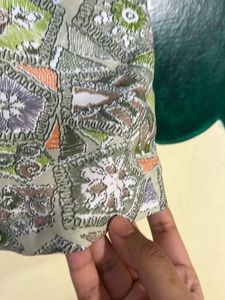 Printed Boxy Top / Overshirt