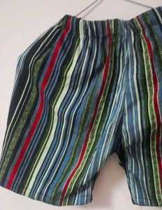 Striped Casual Shorts