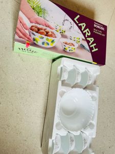 Larah by Borosil Pudding Set, 7 pc