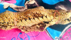 Lace And Moti For Saree Suit Border