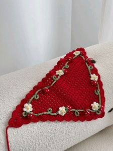 Crochet Bandana 🧶🌷🎀