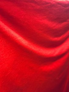 Red Shiny Fabric