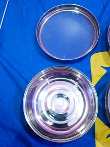 Steel Tiffin Set Combo Of 3