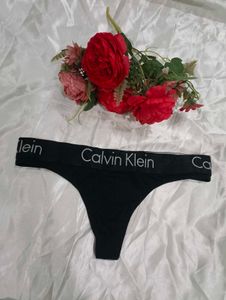 Calvin Klein Black Thong
