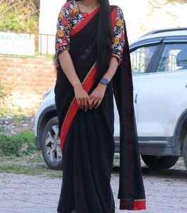Beautiful Black Saree