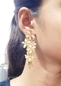 Floral Drop Earrings