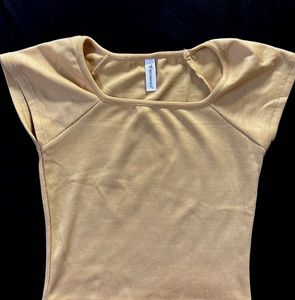 Ribbed Knit Top - Size Medium