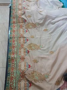 Green Saree