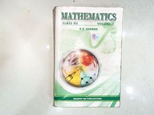 RD Sharma Class 12 Volume 1