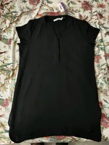 Work Wear Black Tunic From 2Bme