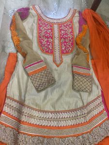 Elegant Embroidered Ethnic Suit