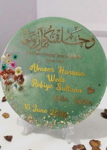 Customised Resin Wedding Frames