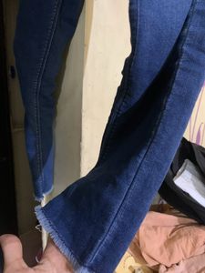Blue Fitted Jeans