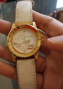 Clayton Watch -White Colour