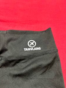 Black High Waist Gym Cycling Shorts