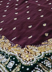 ❤️Beautiful Work Saree 💖 🥻