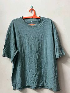 H&M Oversized Tee - Light Blue